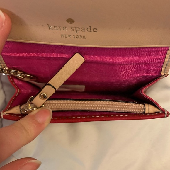 Red Kate Spade Cardholder - Picture 2 of 3
